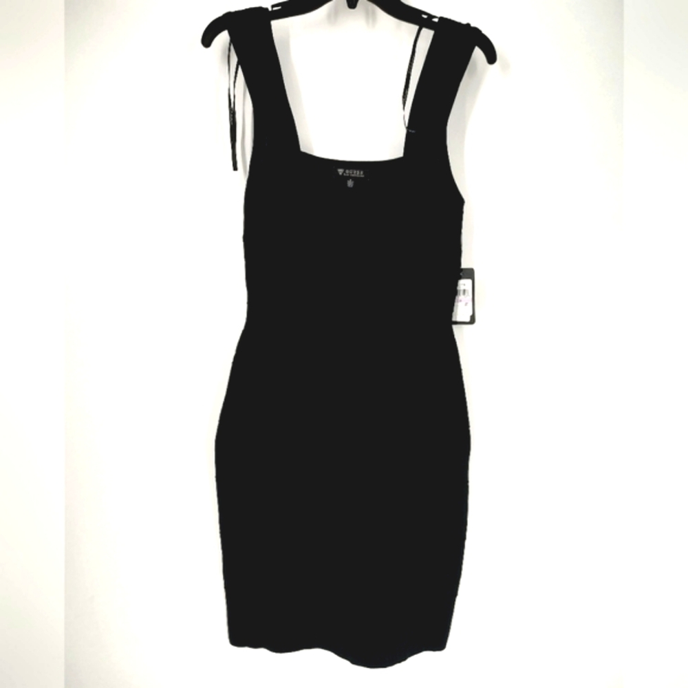 Guess Los Angeles, Black Sleeveless Knit Dress Size 6